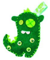 Folia Mini Monster Friends, kleine Monsterfreunde zum Selbstnähen