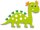 Maildor CY006O DINO Packung mit Stickers Cooky 3D (1 Bogen, 7,5 x 12 cm, ideal zum Dekorieren, Sammeln oder Verschenken) 1 Pack