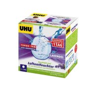 UHU 50765 Luftentfeuchter Nachfülleinheit, 2 x 100 g Mit Lavendelduft