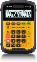 CASIO WM-320MT Tischrechner kompakt spritzwasser-/staubgeschützt, Tastatur abnehmbar + waschbar