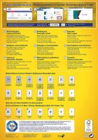AVERY Zweckform L4743REV-100 Universal Etiketten (1.200 Klebeetiketten, 99,1x42,3mm auf A4, wieder rückstandsfrei ablösbar/abziehbar, individuell bedruckbare, selbstklebende Aufkleber) 100 Blatt, weiß