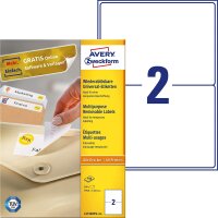 AVERY Zweckform L4734REV-100 Universal Etiketten (200...