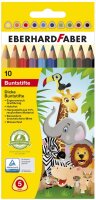 Eberhard Faber 511409 - Buntstifte dick,...