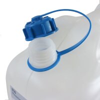 hünersdorff 817500 Wasserkanister ECO mit festmontiertem Ablasshahn / Wasserauslauf, 12 L (mit Hahn)