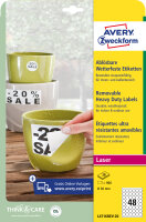 AVERY Zweckform L4716REV-20 Wetterfeste Folien-Etiketten,...