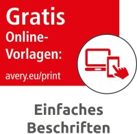 AVERY Zweckform L4718REV-20 Wetterfeste Folien-Etiketten,...