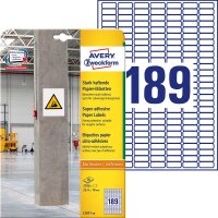 AVERY Zweckform L7871-20 Stark haftende Papieretiketten...