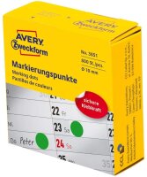 AVERY Zweckform 3851 selbstklebende Markierungspunkte 800...