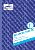 AVERY Zweckform 881 Zimmerrechnung (A5, mit 1 Blatt...