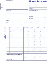 AVERY Zweckform 881 Zimmerrechnung (A5, mit 1 Blatt...