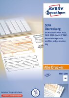 AVERY Zweckform 2817-200 Überweisung/Zahlschein...