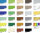 folia 6370 - Tonpapier dunkelbraun, DIN A3, 130 g/qm, 50 Blatt - zum Basteln und kreativen Gestalten von Karten, Fensterbildern und für Scrapbooking