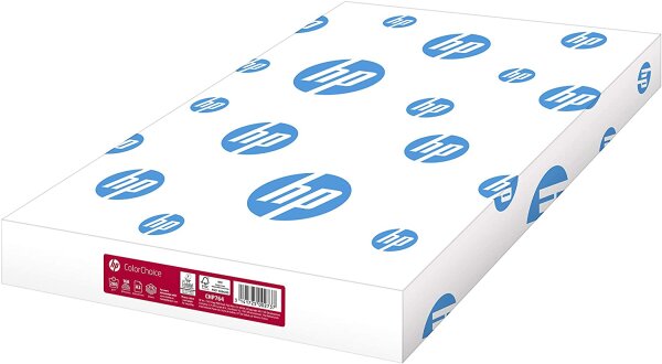 HP Color Choice CHP764 Papier FSC, 200g/m2, A3, Paket zu 250 Bogen/Blatt weiß