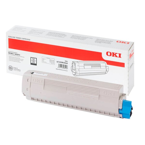 Original OKI 45862840 schwarz Toner