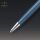 Parker 2119649 Sonnet Kugelschreiber | Premium Metall und Blau satiniert mit Chrom-Finish | mittlere Spitze mit schwarzer Tinte | Geschenkbox