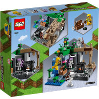 LEGO 21189 Minecraft Das Skelettverlies, Set mit...