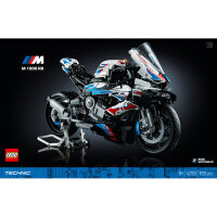 LEGO 42130 Technic BMW M 1000 RR Motorrad Modell für Erwachsene, Modellbausatz, Set als Geschenk zum Basteln