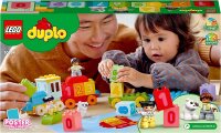 LEGO 10954 DUPLO Zahlenzug - Zählen Lernen, Zug Spielzeug, Lernspielzeug für Kinder ab 1,5 Jahren, Baby Spielzeug Geschenkideen