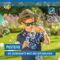 PUSTEFIX Seifenblasen Set 25 x Klassik 42ml Bunte Rainbow Bubbles Made in Germany für Hochzeit, Kindergeburtstag, Standesamt, Polterabend 25 x 42 ml Vorteilspack