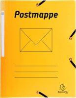 Exacompta 55849B Postmappe aus robustem Kunststoff mit 3...