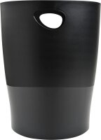 Exacompta, Papierkorb Ecobin, 15 Liter, ECOBlack - Schwarz