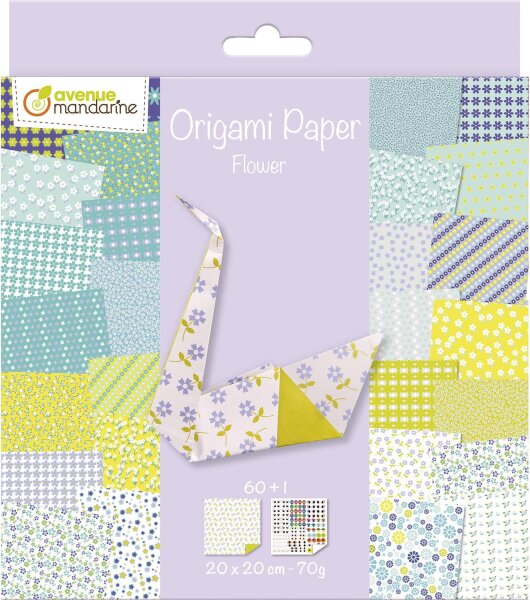 Origami Paper Furs Avenue Mandarine