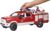 bruder 02544 - RAM 2500 Feuerwehreinsatzwagen mit L + S Modul - 1:16 Fahrzeuge, Feuerwehrauto, Feuerwehr Zubehör, Spielzeug ab 4 Jahre