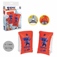 BEMA Schwimmflügel Größe 00 bis 11kg orange/blau 12,5x19,5cm 2 Stück