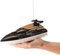 Revell Control 24136 Spring Tide I Ferngesteuertes RC Boot I für Kinder und Erwachsene ab 8 Jahren I Mit LI-ION Akku für Stundenlangen Spaß I GHz Fernsteuerung I Ideal für Einsteiger