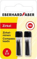 Eberhard Faber 571798 Zirkelmine 2 mm x 25 mm, 8...
