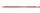 Eberhard Faber 512601 Bleistift mit Gummitip Standard B, B, Radierer vorhanden, rot, silber