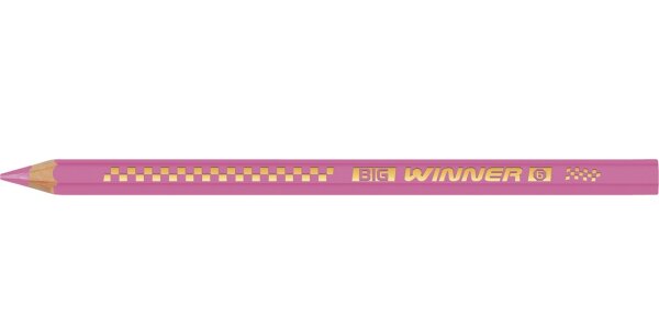 Eberhard Faber 518729 Buntstift BIG Winner magenta hell, 6 mm, hell