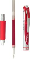 Pentel LR7-BX Nachfüllmine für EnerGel-Stifte 0,7 mm Kugelspitze, rot, 12 Stück