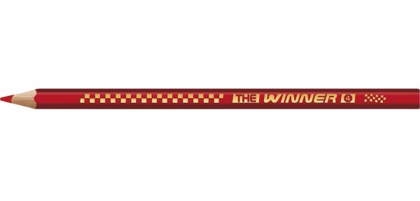 Eberhard Faber 518221 Buntstift THE Winner geraniumrot hell, 4 mm, hell