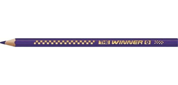 Eberhard Faber 518237 Buntstift THE Winner blauviolett, 4 mm, blauviolett