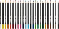 Eberhard Faber 516124 - Buntstifte Set Artist Color, 24 Farbstifte im Metalletui