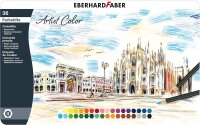 Eberhard Faber 516136 - Buntstifte Set Artist Color, 36 Farbstifte im Metalletui