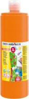 Eberhard Faber 578915 - Fingerfarbe EFA Color, kadmiumorange, 750 ml, schnelltrocknend und auswaschbar