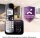 Panasonic KX-TG6822GB DECT Schnurlostelefon mit Anrufbeantworter (strahlungsarm, Eco-Modus, GAP Telefon, Festnetz, Anrufsperre, DUO) schwarz