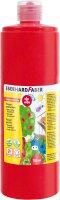 Eberhard Faber 578921 - Fingerfarbe EFA Color, geraniumrot, 750 ml, schnelltrocknend und auswaschbar