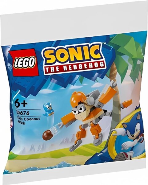 LEGO Sonic the Hedgehog El Ataque del Coco de Kiki - 30676