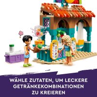 LEGO Friends Smoothie-Stand am Strand, Spielset für Rollenspiele, Geschenkidee für Mädchen und Jungen ab 6 Jahren mit Spielfiguren, Schildkröte und Zubehör, Spielzeug für soziale Entwicklung 42625