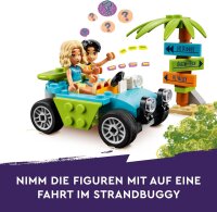 LEGO Friends Smoothie-Stand am Strand, Spielset für Rollenspiele, Geschenkidee für Mädchen und Jungen ab 6 Jahren mit Spielfiguren, Schildkröte und Zubehör, Spielzeug für soziale Entwicklung 42625