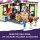 LEGO Friends Heartlake City Café, Kinderspielzeug, Spielzeug-Bäckerei, Geschenkidee für Mädchen und Jungen ab 6 Jahren, Set mit 3 Spielfiguren und Hundefigur 42618