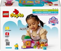 LEGO DUPLO, Disney Arielles und Fabius Café-Kiosk, Kleine Meerjungfrau Spielzeug, Lernspielzeug mit Obst und Speisen für Vorschulkinder ab 2 Jahren, Spielzeug-Café 10420