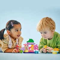 LEGO DUPLO, Disney Arielles und Fabius Café-Kiosk, Kleine Meerjungfrau Spielzeug, Lernspielzeug mit Obst und Speisen für Vorschulkinder ab 2 Jahren, Spielzeug-Café 10420