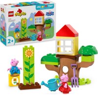 LEGO DUPLO Peppa Wutz Garten mit Baumhaus: Lern-Set...