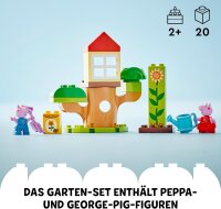 LEGO DUPLO Peppa Wutz Garten mit Baumhaus: Lern-Set...