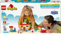 LEGO DUPLO 10434 Peppas Supermarkt: kreatives Lernspielzeug und Spielset, Geschenk für Jungen und Mädchen ab 2 Jahren, fördert die Fingerfertigkeit