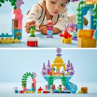 LEGO DUPLO, Disney Arielles magischer Unterwasserpalast, Lernspielzeug zu Arielle, die Meerjungfrau, Unterwasserschloss für Kinder ab 2 Jahren 10435